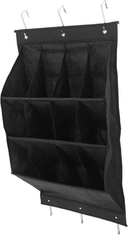 IMIKEYA Hanging Shoe Organizer with Space Saving Wall Rack for Sneakers and Accessories Easy Installation Over Door Storage for Closets and