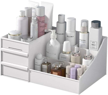 Drawer Type Cosmetics Storage Box Dormitory Desktop Finishing Dresser Skin Care Lipstick Plastic Shelf ABS Material
