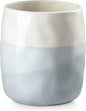 DOWAN Utensil Holder, 6.5″ Large Utensil Holder for Kitchen Counter, Ceramic Utensil Crock with Table-Protection Cork Mat, Utensil Organizer Caddy for Tongs, Spoons