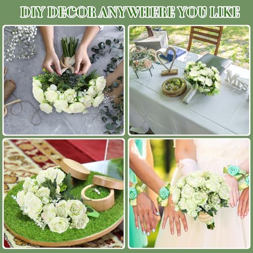 Geosar 16 Bundles Artificial Peonies Flowers,Green - Image 6