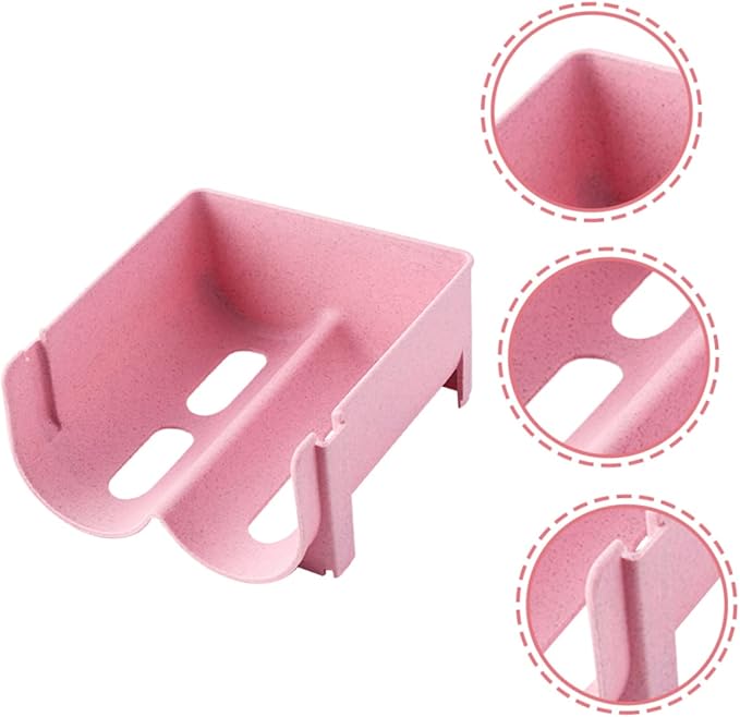 3pcs Pink Refrigerator Drink Organizer Stackable Beer Bottle Rack for Pantry Soda Can Dispenser Fridge Rack