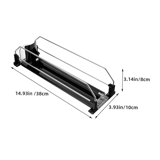 HEALLILY Pusher Soda Organizer Automatic Drink Dispenser Fridge Liquid Dispenser