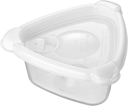 エビス Ebisu PG-3150 Rice Ball Shaped Rice Storage Container, Set of 4, Convenience Store Size, Freezer, Microwave Heating, Dishwasher Safe, Made in Japan