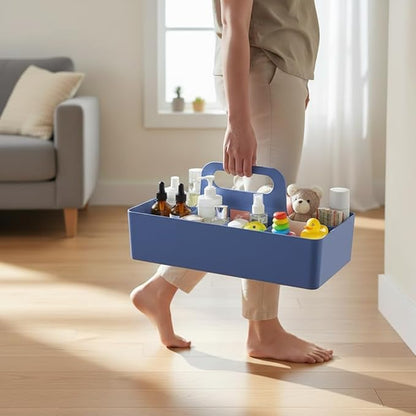 Bath caddy for baby, Bathroom Makeup organizer Countertop with Handle,Skincare Caddy for Vanity,Storage Box ,bathtub storage ,Bathroom Trays,Shower Caddies,Baby Bath Toy Organizer,Desktop storage