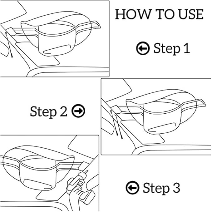 Cowboy Hat Holder and Rack, Built-in Spring Sturdy Heavy Duty Hat Bracket Hanger, Car Mounted for SUV Truck Auto