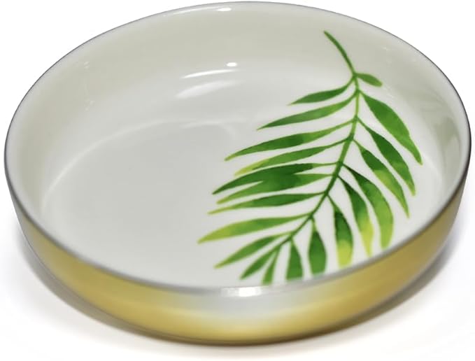 Tropical Style Rings Holder for Jewelry, Natural Colorful Glaze And Printed By Boutique Signature, In All Occasion To Be Prefect Gift And Use