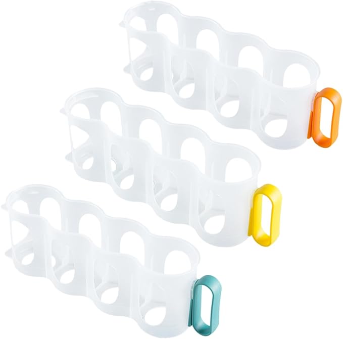 Cabilock 3pcs Fridge Can Organizer Storage Rack for Daily Use Beer Can Dispenser Soda Storage Organizer