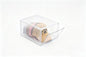 Hat Organizer Box,Stackable Baseball Caps Holder Box Containers with Magnetic Door for Hats Snapback Cap Storag,Clear Hat Storage with Magnetic Door, Holds 8 Hats Each (clear, 1 pack)