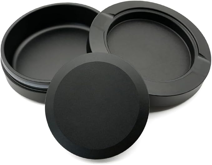 Portable Metal Can ZYN Box, Leak-Proof Design(black)