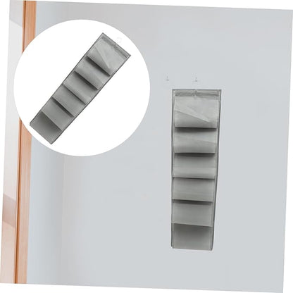 Ciieeo Hanging Shoe Storage Organizer 12 Compartments Wall-Mounted Shoe Rack Multi-Layer Closet Hanging Bag for and Accessories Over-Door Storage Solution