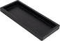MAONAME Black Bathroom Vanity Tray, Rustic Long Narrow Tray, Rectangle Farmhouse Wood Trays, Countertop Organizer Trays for Candle, Perfume, 15.7" L x 6.8" W