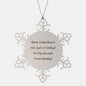 Nice Shoe Collecting Gifts, Shoe Collecting is not Just a Hobby. It's, Love Birthday Snowflake Ornament For Friends From Friends, Hobby ideas, Hobby supplies, Gift ideas for hobbyists, Hobbyist gifts,