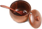 Wood Salt Box Condiment Container Spice Jar Bamboo Salt Sugar Cellar Bowl with Lids and Spoons for Kitchen (Wood)