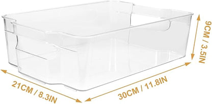 Refrigerator Storage Boxes Fridge Drink Dispenser Canned Food Storage Container Soda Bottle Holder Fridge Organizer
