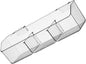 Unomor Cabinet Door Organizer Multi-purpose Kitchen Hanging Basket Vegetable Storage Rack Strong Load