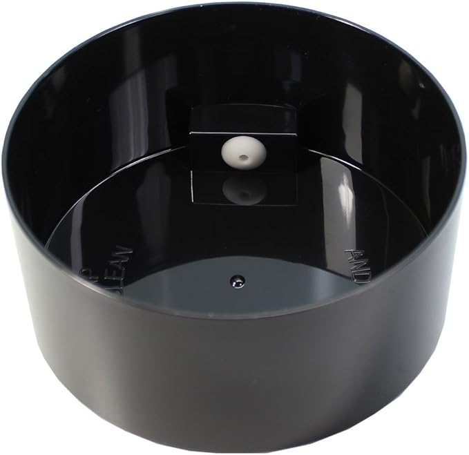 CoffeeVac 1LB – Patented Airtight Container | Multi-use Vacuum container works as smell proof containers for ground coffee and coffee bean containers. Black Logo