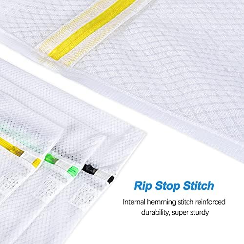 GOGOODA 5 Set Mesh Laundry Bags, Delicates Washing Bags - Image 3