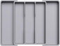 Lifewit Utensil Organizer for Kitchen Drawers, Expandable Cooking Utensil Tray, Adjustable Cutlery Silverware Flatware Holder, Plastic Spatula Tools Storage Divider, 13-22 x 15", Gray