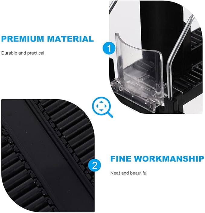 iplusmile Drink Organizer for Fridge - Self-Pushing Soda Can Dispenser Refrigerator Bottle Organizer Beverage Storage for Refrigerator Pantry Vending Machine (14inch)