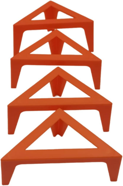 Canvas Feet Risers Set Of 4 Canvas Stands Set Paints Pouring For Canvas Art Classes Painting Supplies