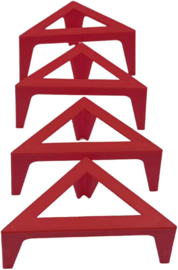 Canvas Feet Risers Set Of 4 Canvas Stands Set Paints Pouring For Canvas Art Classes Painting Supplies