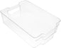Artibetter Refrigerator Drink Rack Large Stacking Can Dispenser Bin Sturdy Plastic Rolling Soda Can Storage Organizer for Fridge Beverage Holder Kitchen Storage