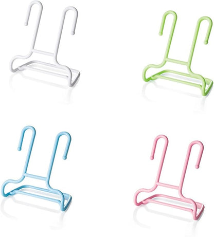 ULTECHNOVO 2 pcs Shoe Organizer Multifunctional Hanging Shoe Rack for Space Saving Drying Bedroom Closet Blue and Maximizing Storage Space