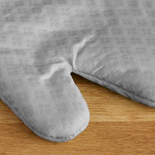 KitchenAid Asteroid Oven Mitt Set, 7"x12.5", Grey, 2 Piece - Image 3