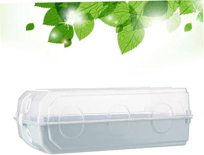 MAGICLULU 2pcs Thicken Transparent Plastic Shoebox Container Stackable Shoe Storage Box for Home Organization for Spaces Sky-blue