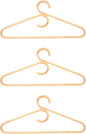 Rattan Clothes Hanger Style,Garments Organizer,Rack Adult Hanger,Room Decoration Hanger for Your Clothes.3 Pcs