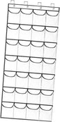 VALICLUD 1set Multi-Tier Hanging Organizer Bag for Shoes and Accessories Space-Saving Door Back Storage Mesh Pouches for Home Office and School Use