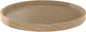 Rev-A-Shelf 18" Single Full Circle Lazy Susan Organizer for Diagonal Corner Kitchen Cabinets, Wooden Turntable Tray with Swivel Bearings, 4WLS001-18-B52