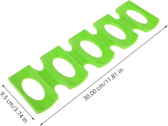 IMIKEYA 2pcs Silicone Beer Pad and Beverage Stacking Mat Non-slip Organizer for Beer Wine Cans and Drinks for Home Parties and Refrigerators Green