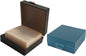 Soap Holder 2 Pack, Shower Bar Case Box Fit Dr Squatch, Waterproof Travel Container with Lid, Square Bathroom Soap Dish for Camping Gym Outdoor Traveling (Clear Black/Blue)