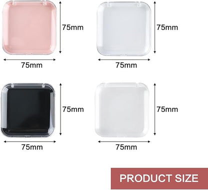 40Pcs Press on Nail Packaging Boxes,Fake Nail Display Box,Press on Nail Storage Box with 120Pcs Adhesive Double Sided Tape,False Nails Organizer Case for Nail Salon Supplies Nail Art Business