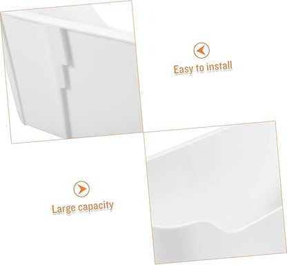 2pcs Kitchen Wall Mount Shelves Water Bottle Storage Adhesive Cabinet Door Organizer