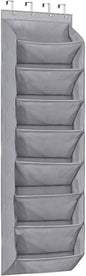 Yajuyi Hanging Shoe Rack Over the Door Shoe Organizer Hanging Storage Bag Shoe Holder Foldable Oxford Large Capacity Suitable for Dormitory Bedroom