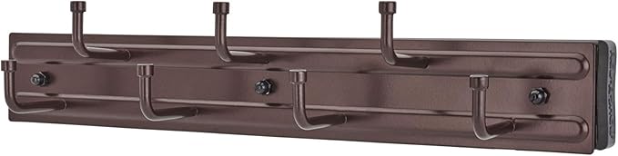 Rev-A-Shelf - BRC-12ORB - 12 in. Oil Rubbed Bronze Pull-Out Belt Side Mount Rack