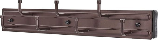 Rev-A-Shelf - BRC-12ORB - 12 in. Oil Rubbed Bronze Pull-Out Belt Side Mount Rack