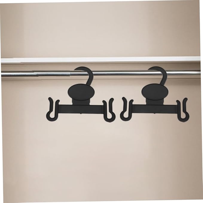 Holibanna 30pcs Plastic Slippers Display Hanger Closet Shoe Storage Hooks Hanging Shoe Organizer for Drying