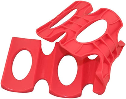 Ciieeo 3pcs Silicone Beverage Storage Mat Organizer for Refrigerator High-temperature Resistant Can Holder for Cans and Bottles Space-saving Red Design for Fridge Pantry