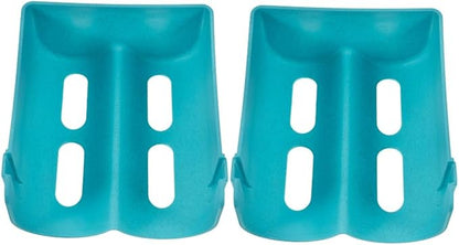 Amosfun 2pcs Fridge Beer and Soda Can Organizer Rack Stackable Portable Bottle Holder for Home and Bar Beverage Storage for Optimal Fridge Space