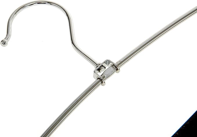 30 Pack Quality Multi Hangers, Space-Saving Multi-Bar Metal Pants Hangers, Stable with Non-Slip Foam Padding, Swivel Hook for 5 Jeans Each, Suit Pants, Scarves, Towels, Trousers