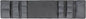 15-Pocket Fridge Storage Hanger, Gray Fabric Hanging Mini Fridge Caddy, 65 x 12.6 in / 165 x 32 cm, Over The Door Organizer for Kitchen, Pantry, Condiments, Utensils, Space Saving