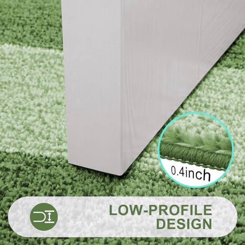 Kitinjoy Indoor Outdoor Door Mat, 59x24 Non-Slip Dirt Trapper Doormats - Image 4