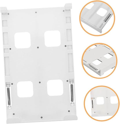 jojofuny 2pcs Fridge Can Organizer Rack for Diameter Soda Beer Cans Double Row Beverage Storage for Refrigerator Pantry -saving Design for Easy Access
