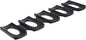 Amosfun 2pcs Refrigerator Beer Holder Mat Slip Beverage Storage Rack for Cans and Bottles for Organizing Soda Beer and Other Drinks Fridge Black