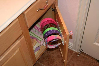 The Ultimate Headband Holder - Acrylic Hairband and Mouse Ear Display Organizer