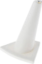 Plymor White Rubber Ring Finger Display, Single on Triangular Base, 2" W x 1.625" D x 2.125" H (Pack of 12)