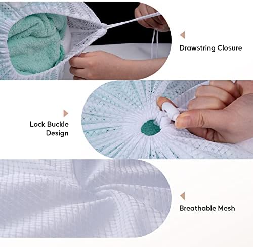 Meowoo 4Pcs Large Mesh Laundry Bag, 24×36inch - Image 4